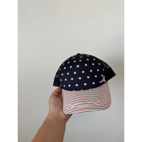 Roxy Stars and Stripes Baseball Cap – Red/White/Blue – One Size - Picture 1 of 4